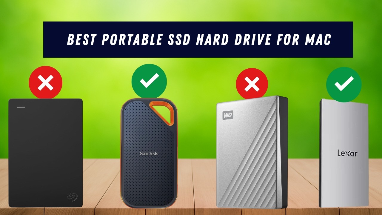 Top 5 Best Portable SSD Hard Drives for Mac | Speed & Performance Tested