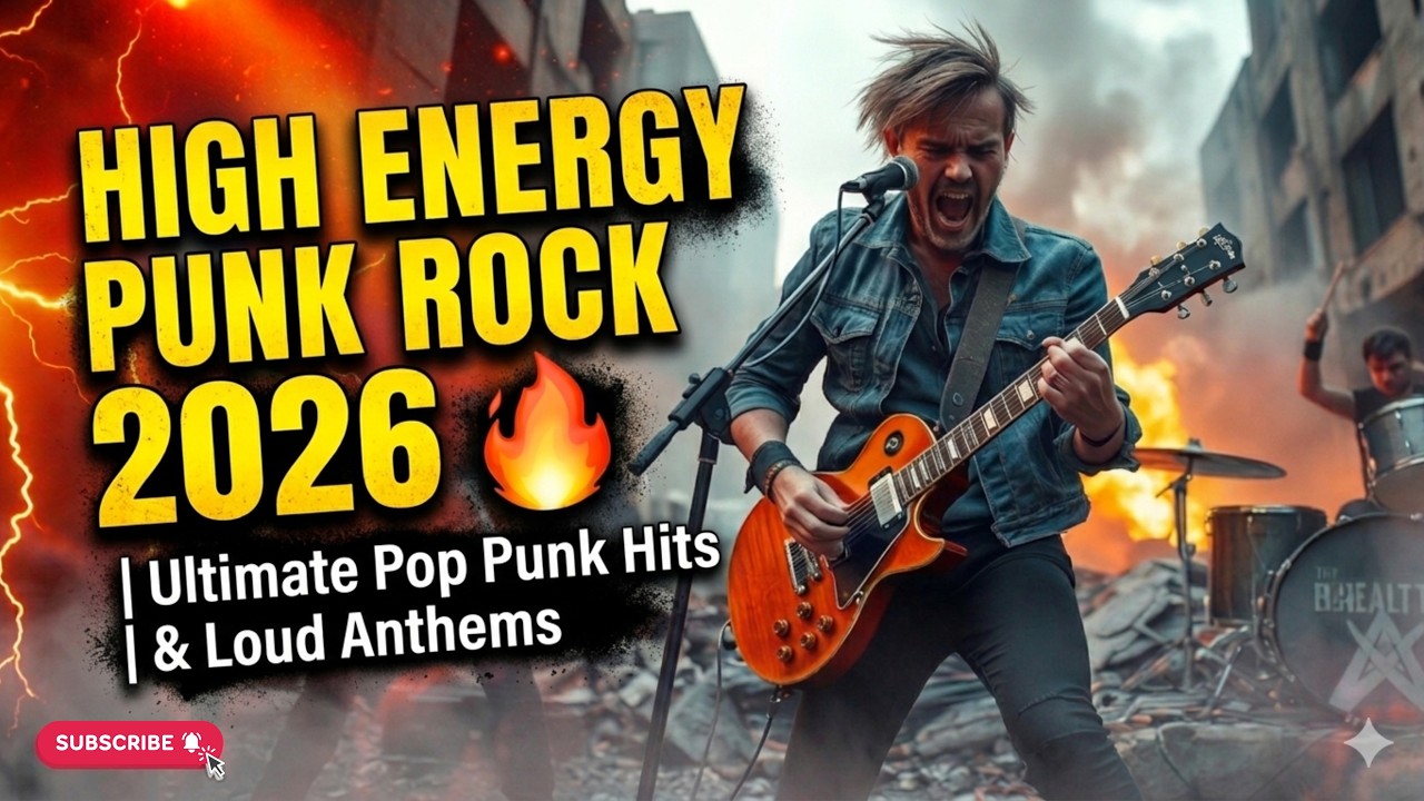 High Energy Punk Rock 2026 🔥 | Ultimate Pop Punk Hits & Loud Anthems
