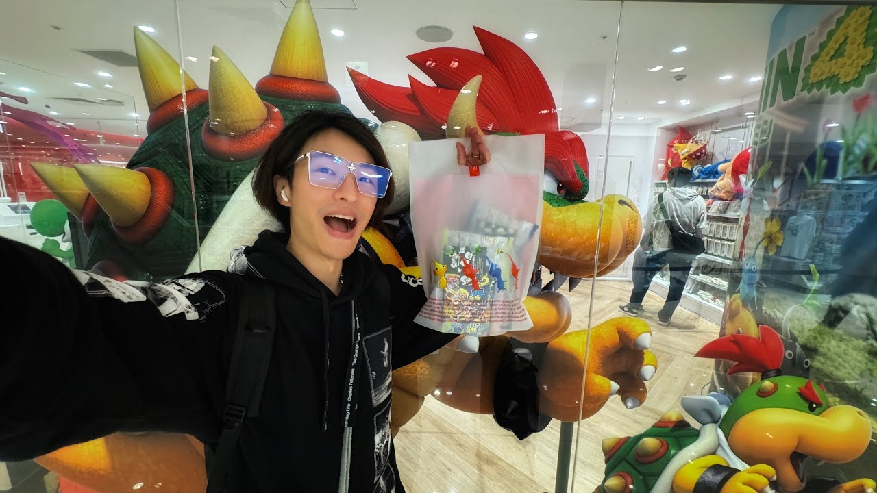 Shopping at Nintendo Store Osaka 任天堂 ストア 大阪 グッズ