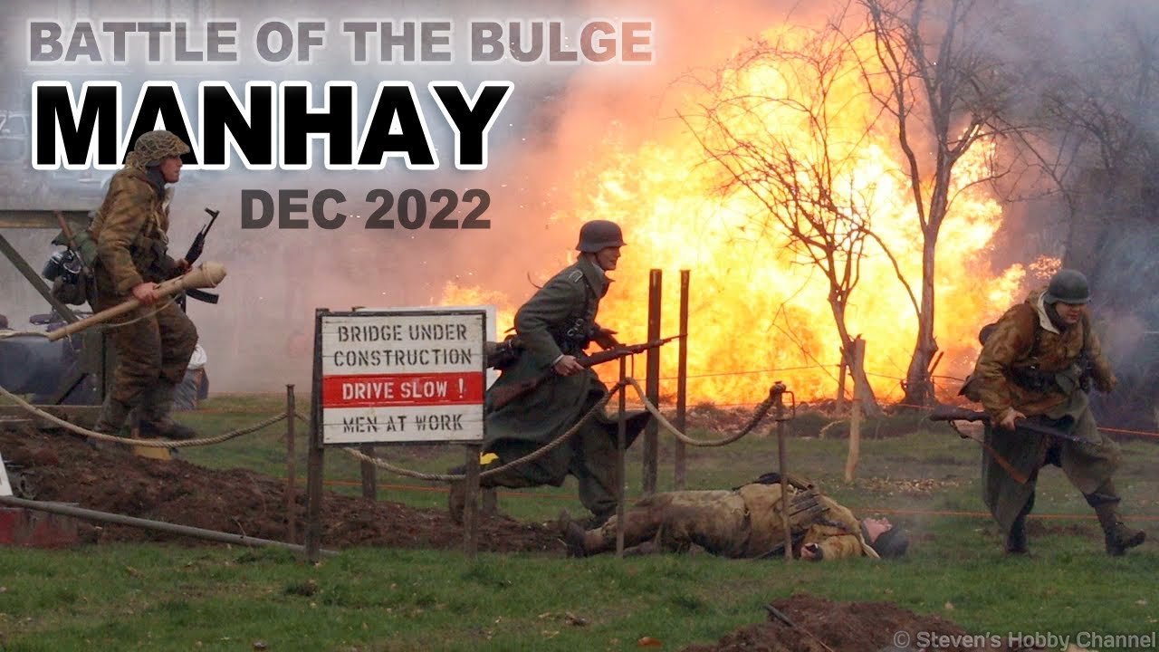 MANHAY - Battle of the Bulge Reenactment - 10 dec 2022