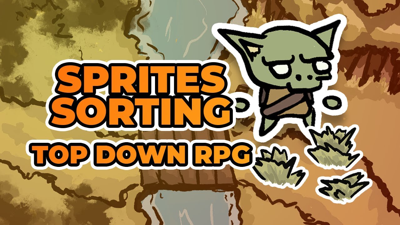 Unity Tutorial: Sprite Sorting in Top Down Games (Single & Multiple Sprites!)