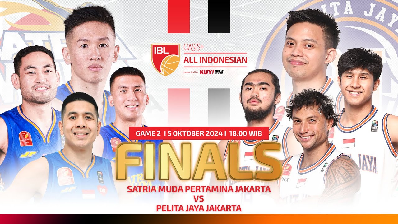 [LIVE] FINALS GAME 2: SATRIA MUDA PERTAMINA VS PELITA JAYA JAKARTA  | IBL OASIS+ ALL INDONESIAN