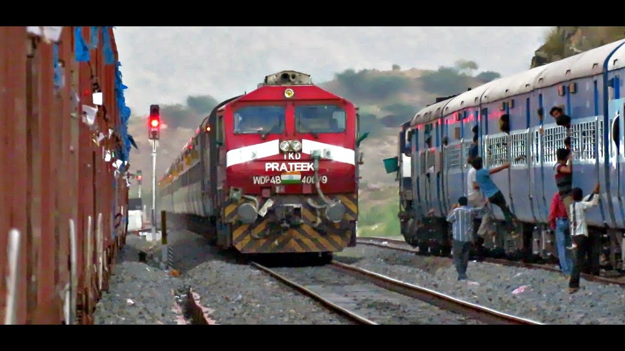 AHMEDABAD to AJMER : Complete Train Journey | Diesels & Double Stacks Unlimited