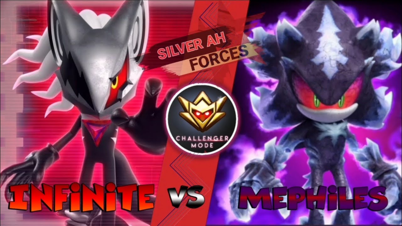 Sonic Forces Speed Battle Challenger Mode 《Mephiles The Dark》 Vs Infinite The Jackal