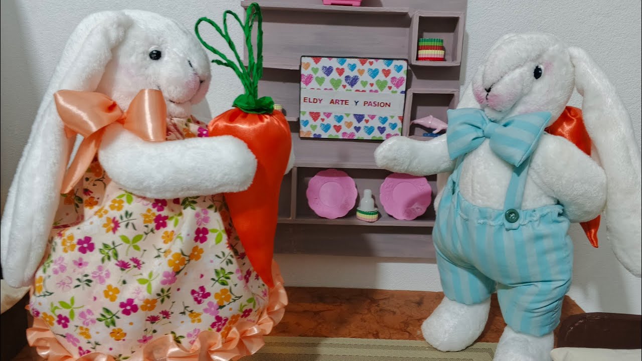 Día de regalo!! Los conejitos y sus muebles