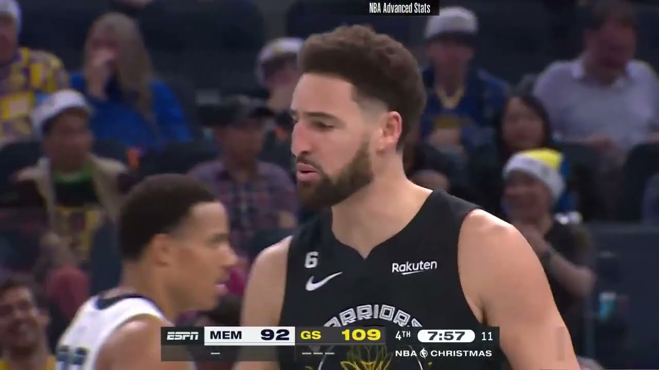 Klay Thompson vs Memphis Grizzlies | 2022-12-26