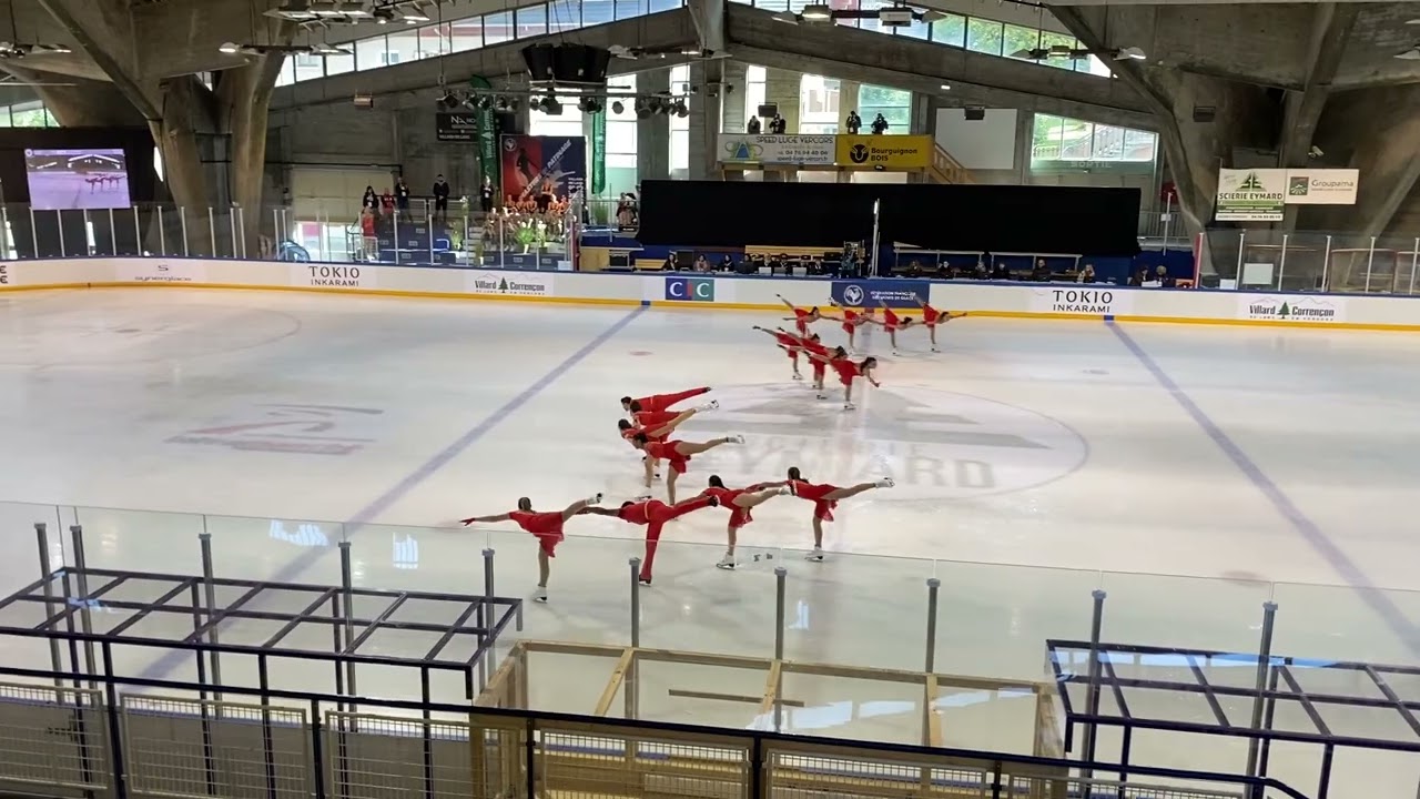 Team Zoulous (FR) Short Program, Masters Villard-de-Lans
