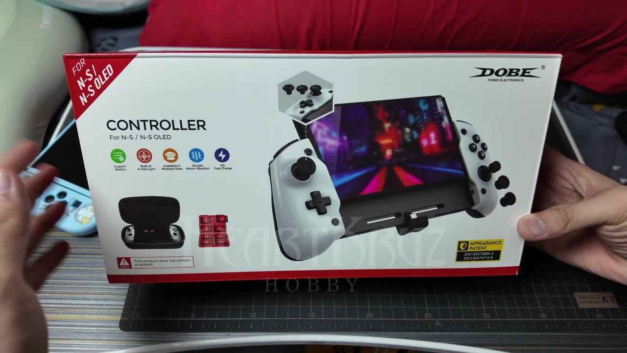 Unboxing Review Dobe Controller TNS - 1201 untuk Nintendo Switch Oled