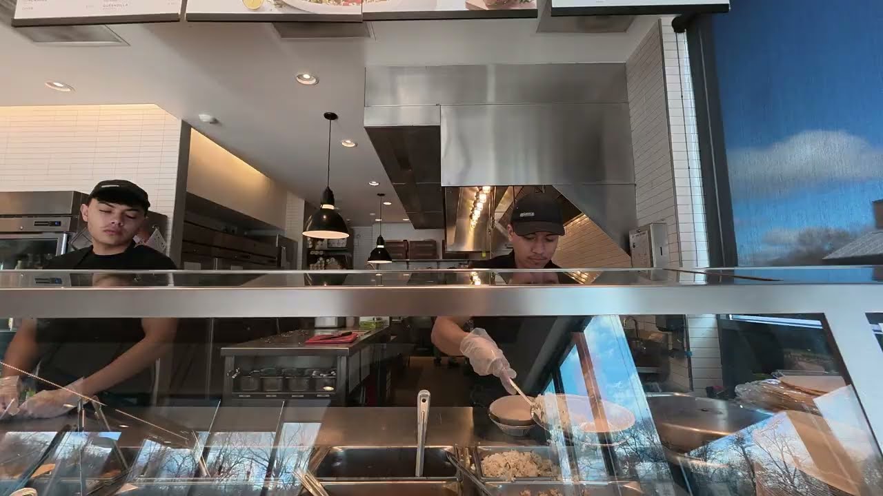 Ordering Food To-Go - Chipotle in Selden NY - FPV