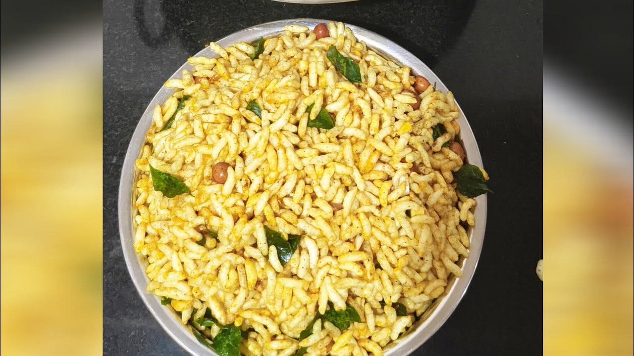 How to make #chivda #chivdarecipe #murmurarecipe in Kannada 