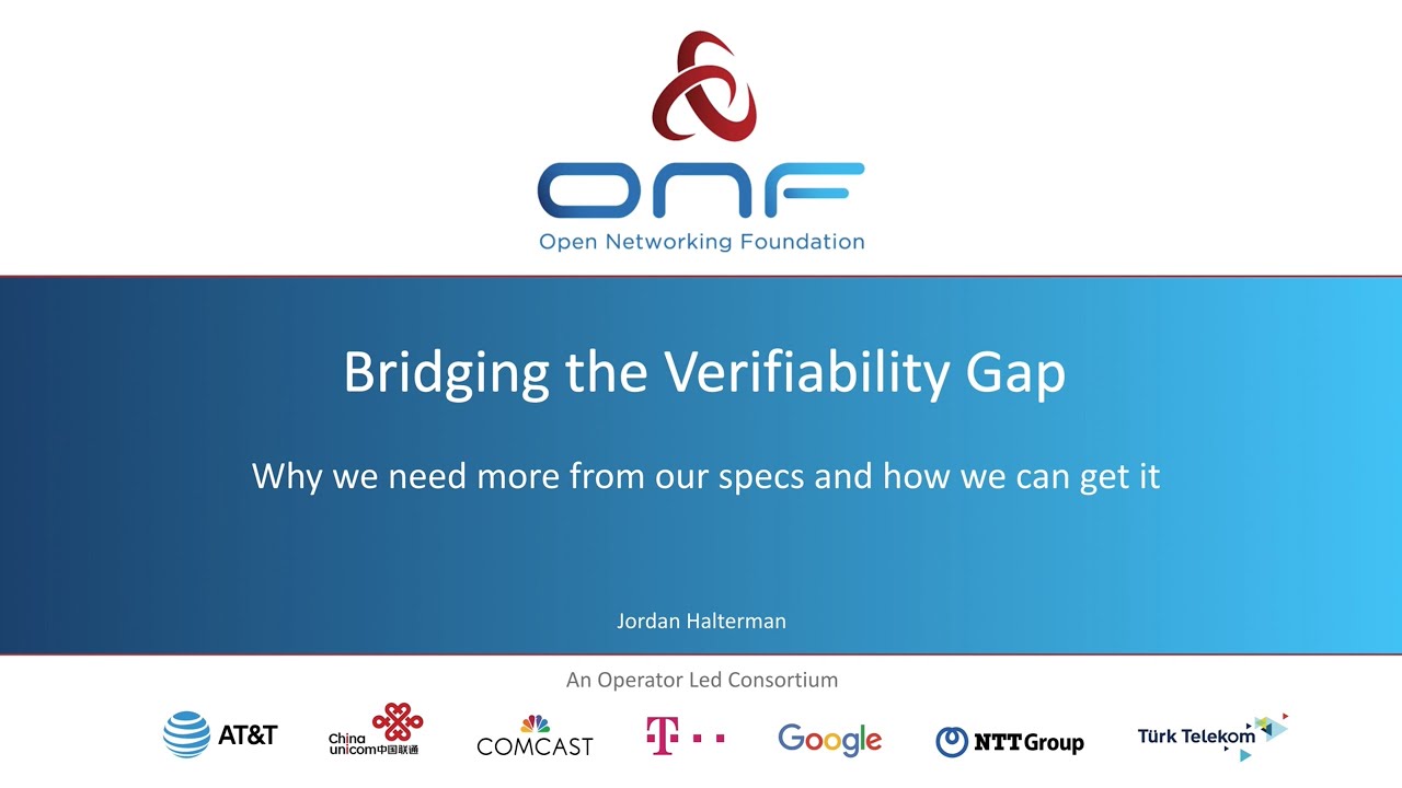Bridging the Verifiability Gap: Why We Need More From Our Specs and How We Get It -Jordan Haltermann