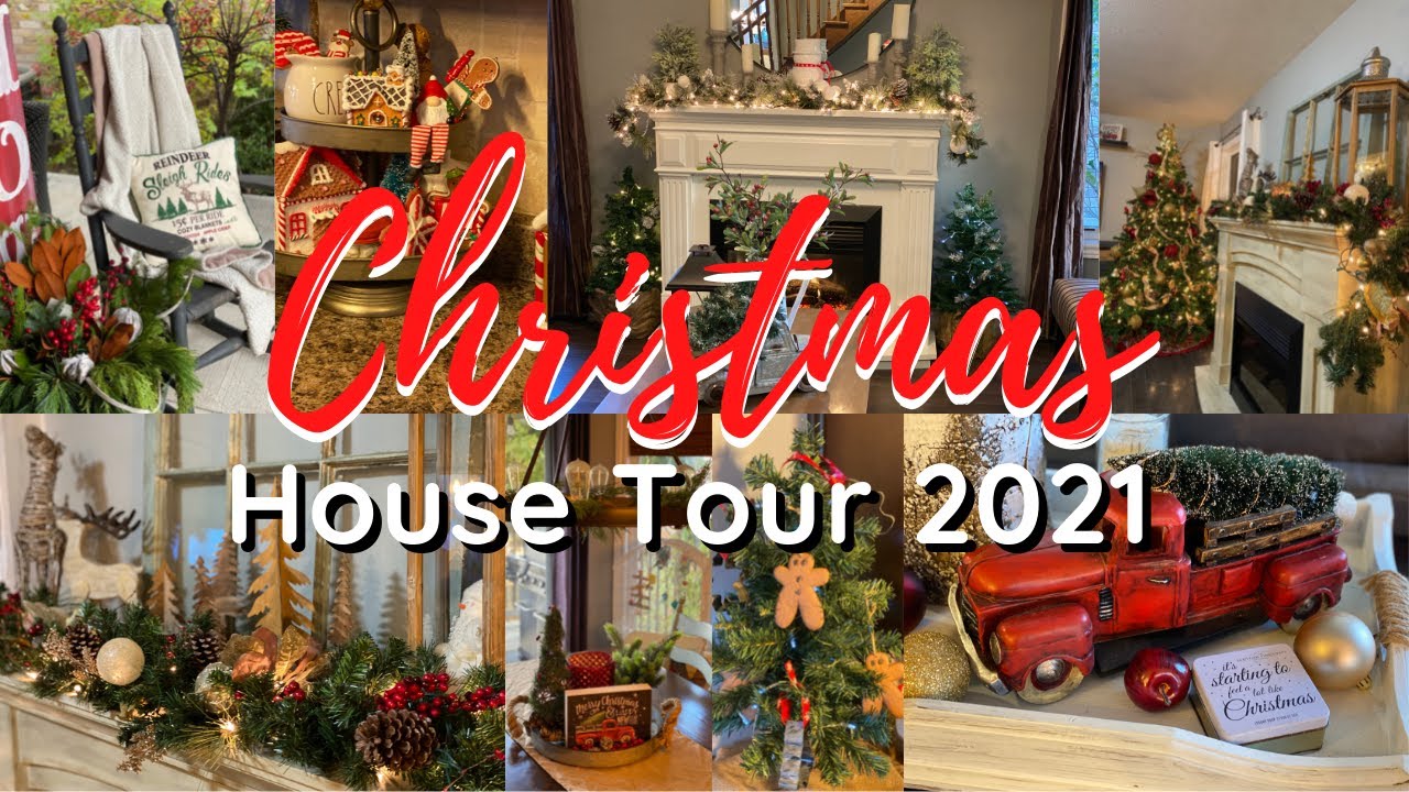 Christmas House Tour 2021 | Cozy Christmas Home Decorating Ideas