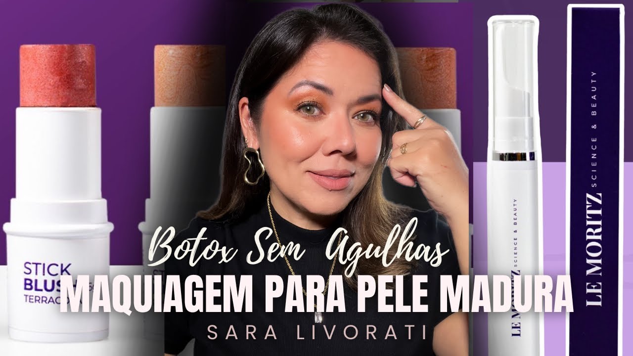 MAKE FÁCIL, PELE MADURA SEM RUGAS COM REDUTOR DE LINHAS INSTANTÂNEO !
