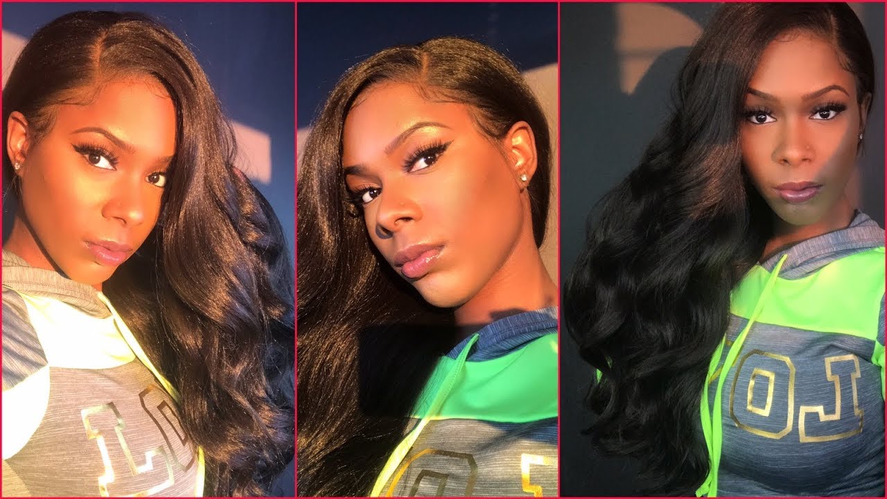Bobbi Boss Human Hair Blend Swiss Lace Front Wig - MBLF190 Carmela * HairSoFlyShop *
