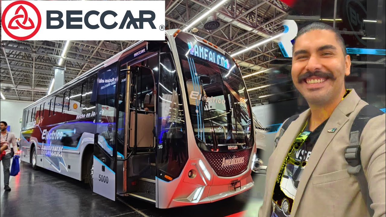¡Así es el autobús ELÉCTRICO MEXICANO de BECCAR!