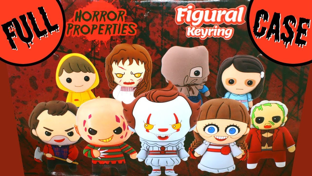 FULL CASE Blind Bag HORROR Series 3 UNBOXING! | Figural Keychains | PENNYWISE ANNABELLE & MORE!