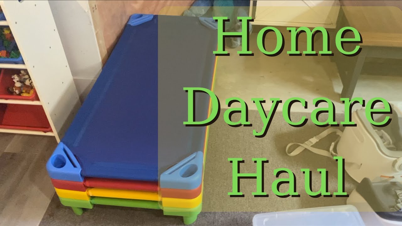 Home Daycare Haul | Essentials for starting a home daycare