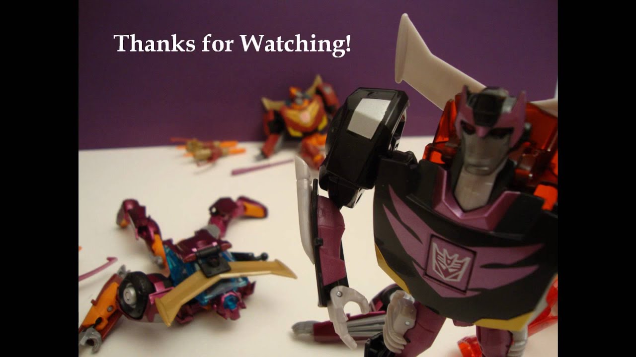DARK RODIMUS - TRANSFORMERS ANIMATED EHOBBY ACTION FIGURE TOY REVIEW