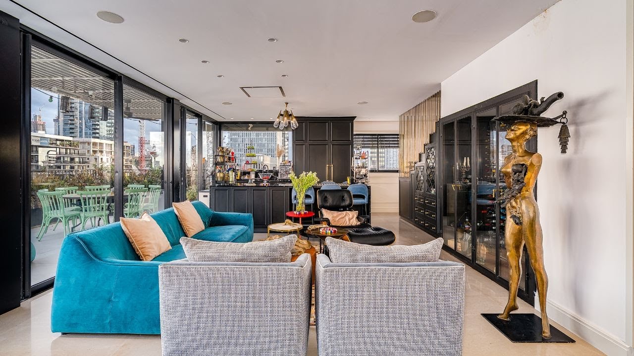 Великолепный пентхаус с бассейном в центре Тель-Авива | Israel Sotheby's International Realty