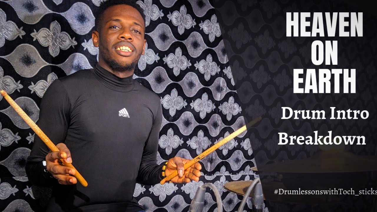 Heaven on Earth - Drum Intro Breakdown @MicahStampleyGlobal (SO SIMPLE!!!)