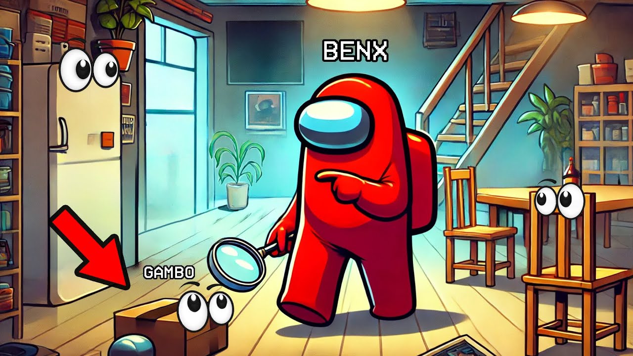 HIER FINDET MICH BENX NIE! 😂 - Among Us (Hide and Seek)