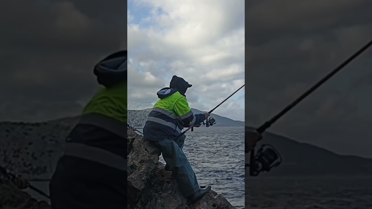 #maroc #shortvideo #البحر #fishing #p&ecirc;che #beach #algerie