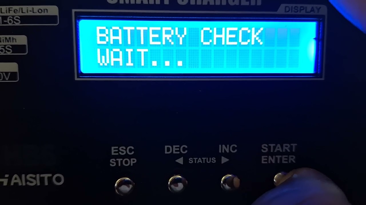 how to charge NI MH batteries with the HB6 smart charger or similiar