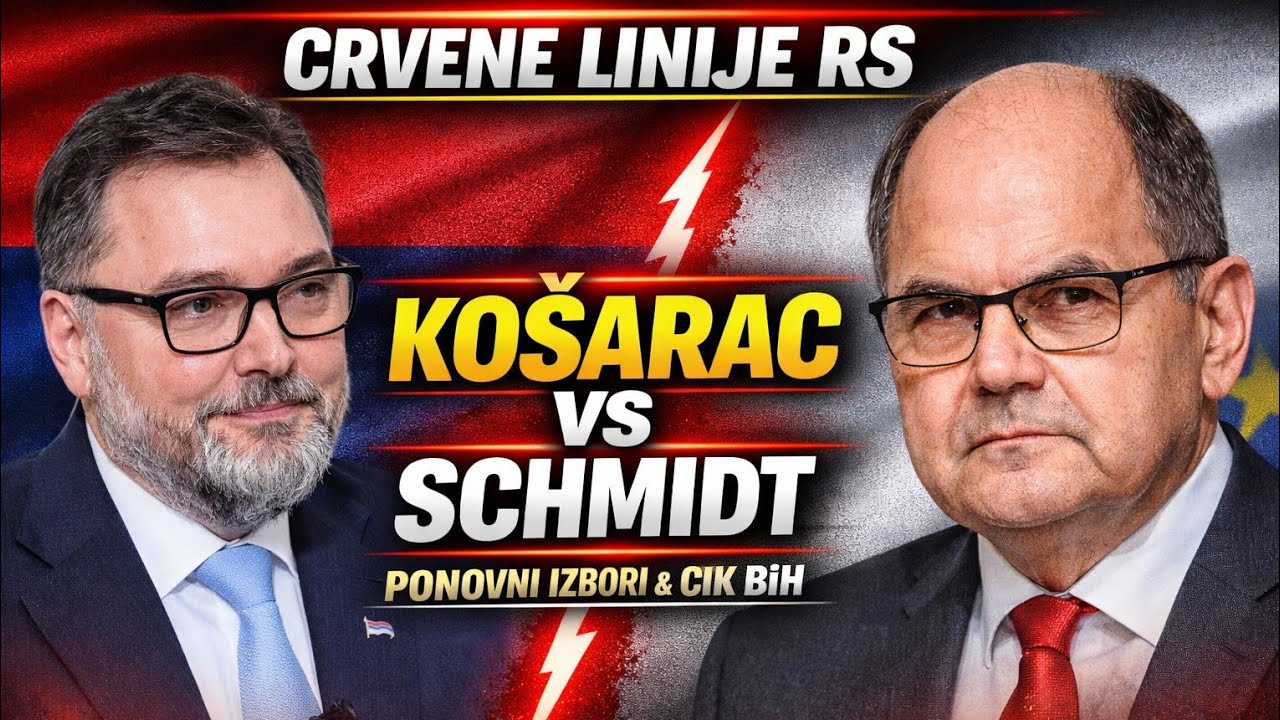 Košarac - ministri ne rade u interesu naroda? O Schmidtu, Konakoviću i crvenim linijama Srpske!