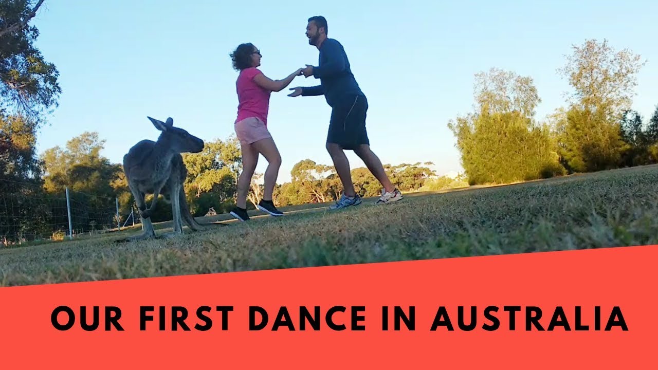 Our first dance in Australia: Forró & Kangaroo