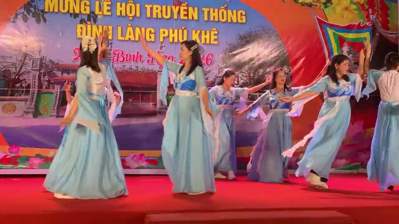 Tết Đến Xuân Sang ClB Cầu Vồng Sau Mưa Hội Đình Làng Phú  Khê