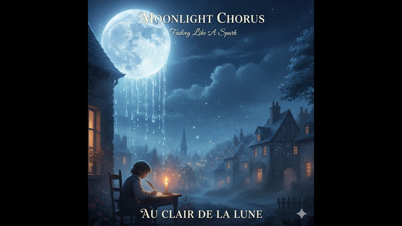 🌙 달빛 아래 꿈의 춤 (Moonlight Chanson) 🌙✨프랑스 민요 'Au Clair de la Lune'를 우아한 현대적 샹송으로 재해석.  #월급루팡스 #음악