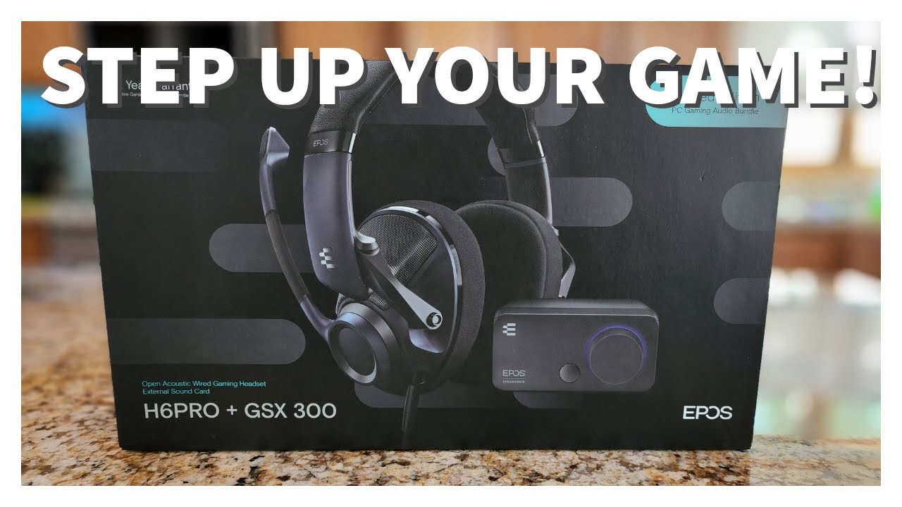 EPOS Audio PC Gaming Audio Bundle with H6PRO