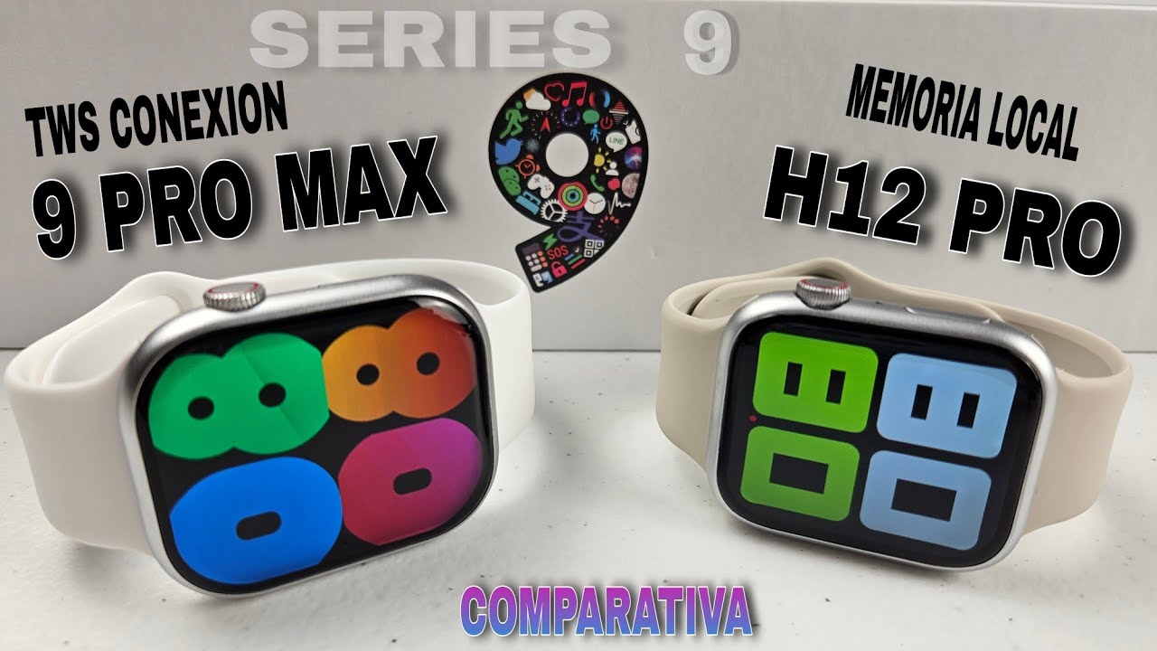 H12 PRO VS 9 PRO MAX (comparativa)