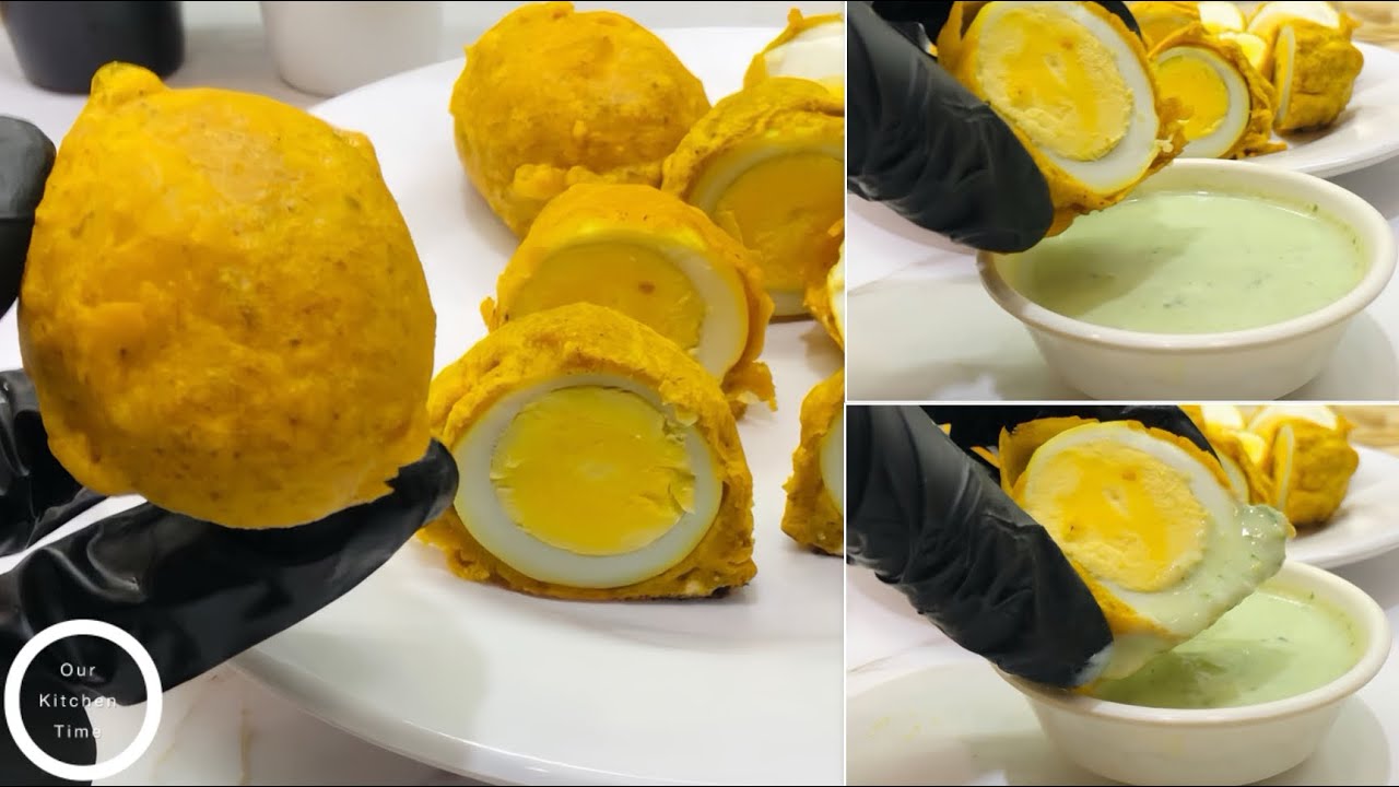 Anda pakora recipe for Ramadan special | Best anda pakora recipe by our kitchen time 