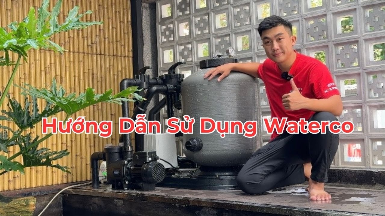 Hướng Dẫn Sử Dụng Waterco Aquabiome Filter - Cải Tạo Hệ Thống Lọc Tinh Hồ Cá Koi #loczenkoi #waterco