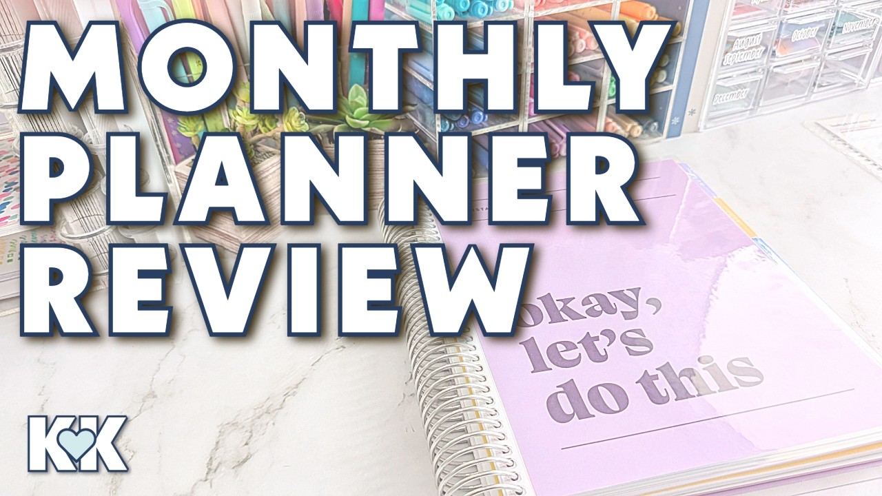 Erin Condren NEW Monthly Planner Review | Changes and Additions to Your Favorite Notebook