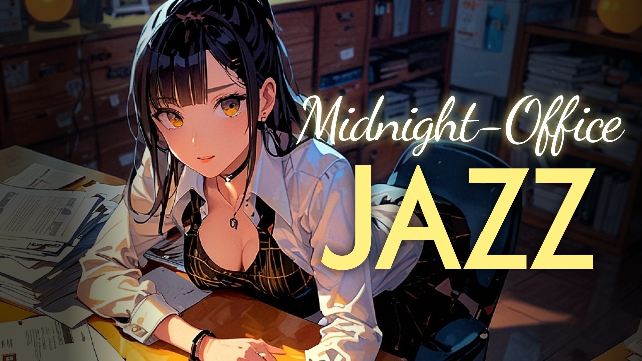 先輩、ちょっと休憩しましょうよ。｜Midnight Office × Sweet Funk Jazz  / Timeless Lo-Fi Lady