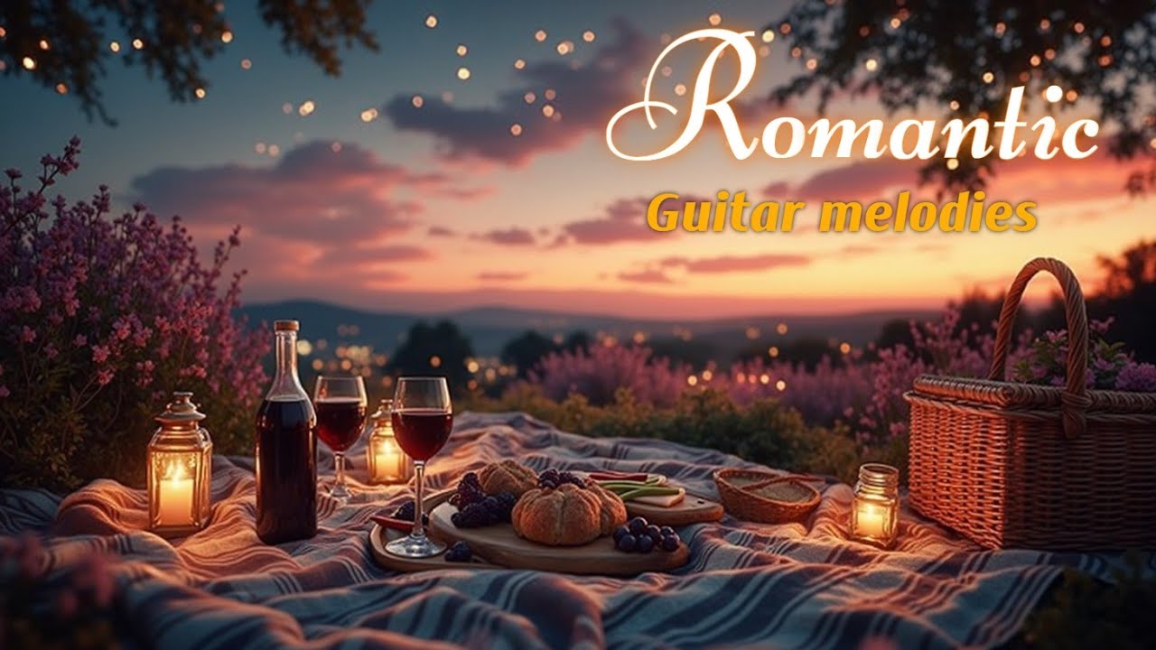Romantic Guitar & Acoustic Melodies for a Dreamy Sunset Picnic | Инструментальная музыка