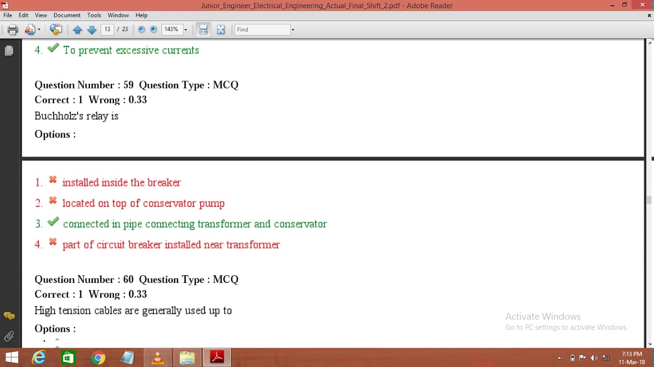 LMRC JE(ELECTRICAL) SOLVED PAPER