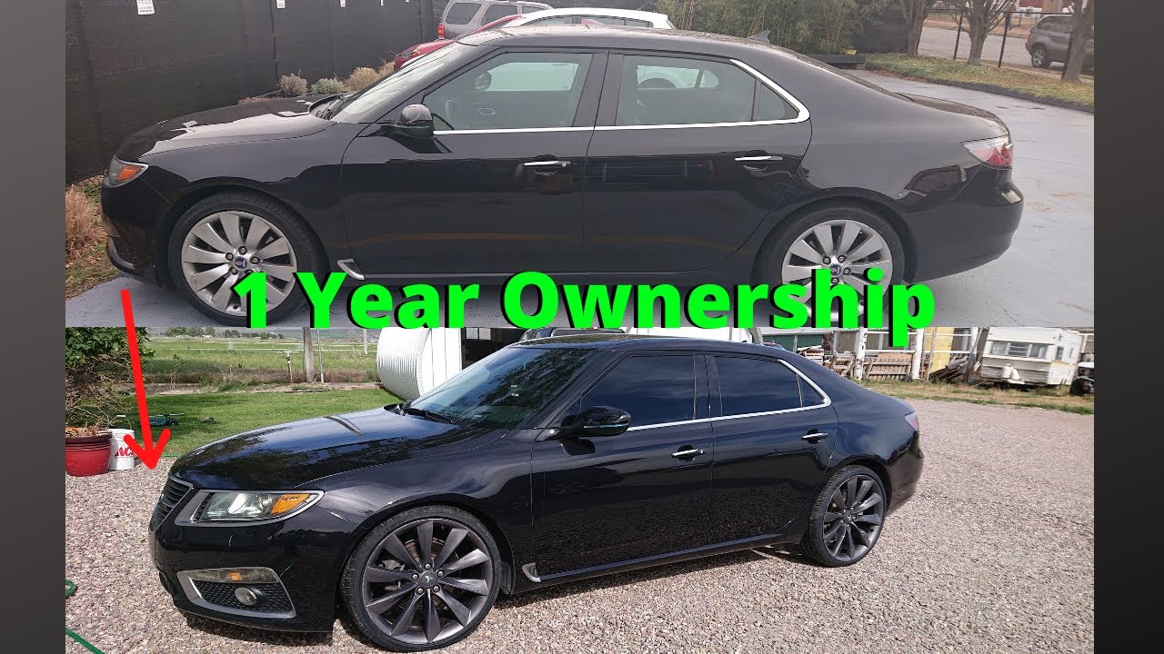 Моему NG Saab 9-5 исполнился год владения!