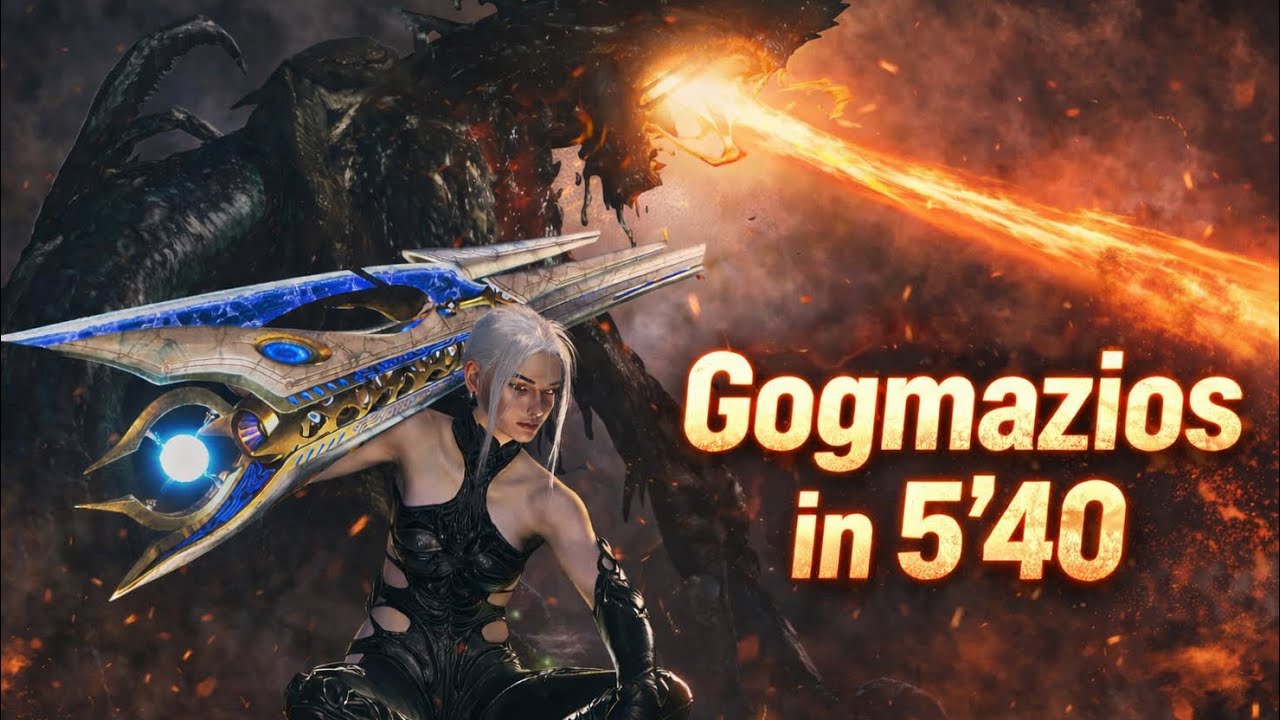 Monster Hunter Wilds - 5’40” minute Gogmazios run LBG POV