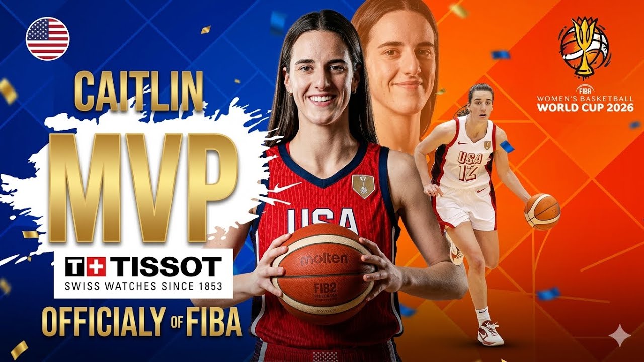 🚨Breaking:Caitlin Clark OFFICAL MVP OF FIBA WOMEN'S BASKETBALL‼️