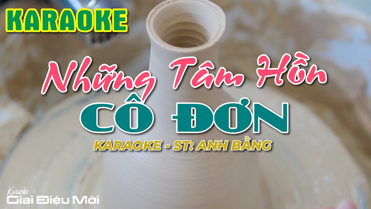 Karaoke Những T&acirc;m Hồn C&ocirc; Đơn | Beat Mới 2025 | Karaoke Giai Điệu Mới