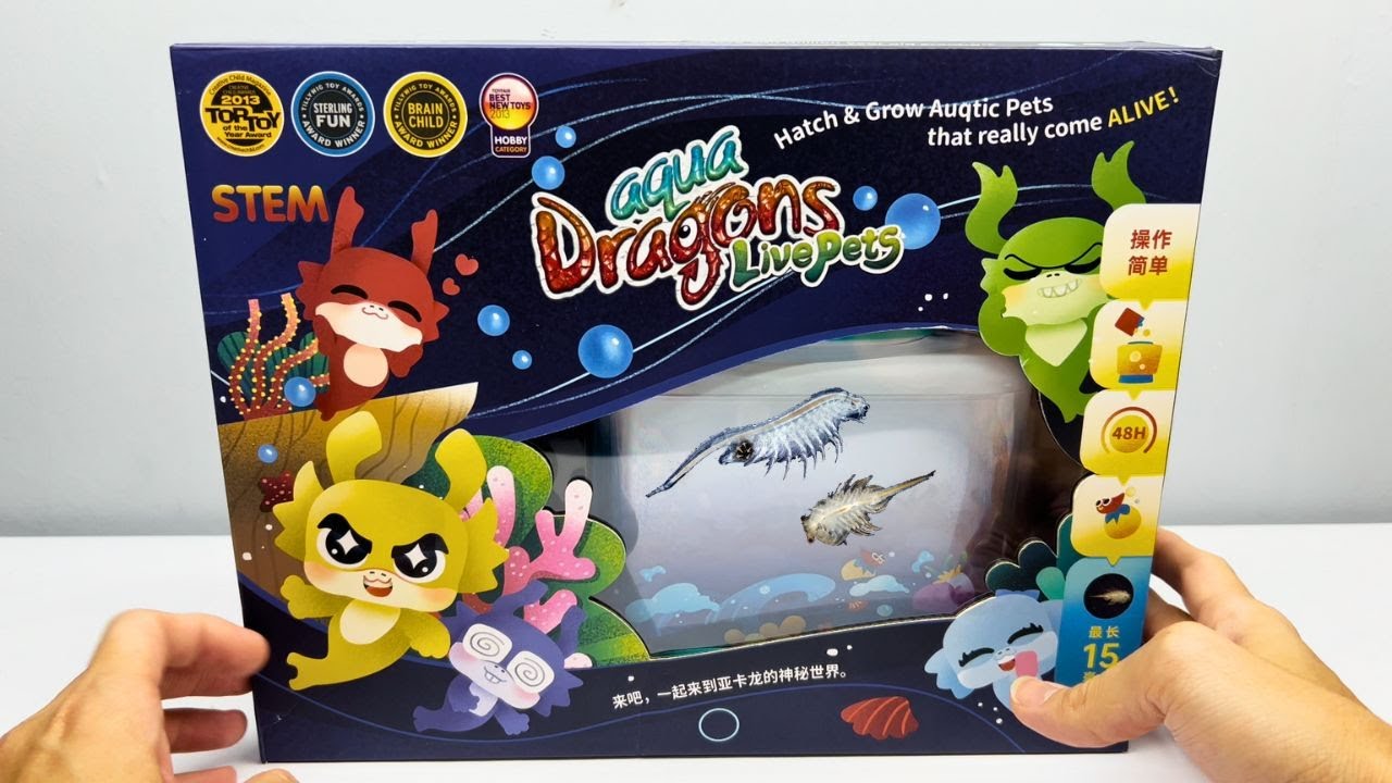 How to Set Up and Care for Aqua Dragons | Aqua Dragons Live Pets UNBOXING #33
