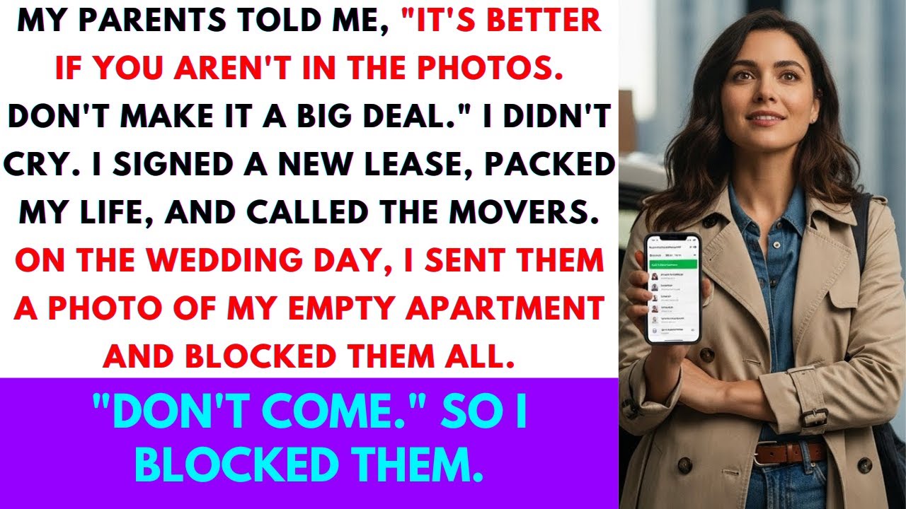 My Parents Uninvited Me From My Sister's Wedding To 