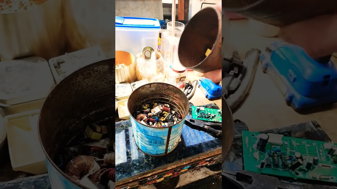 Micro Scrap for a rainy day #scrapmetalrecycling #copperrecovery #scrapmetal #copper #nonferrous