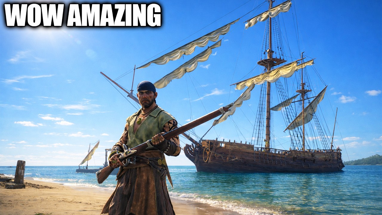 Finding TONS of Awesome LOOT in This Amazing Pirate Survival Game…