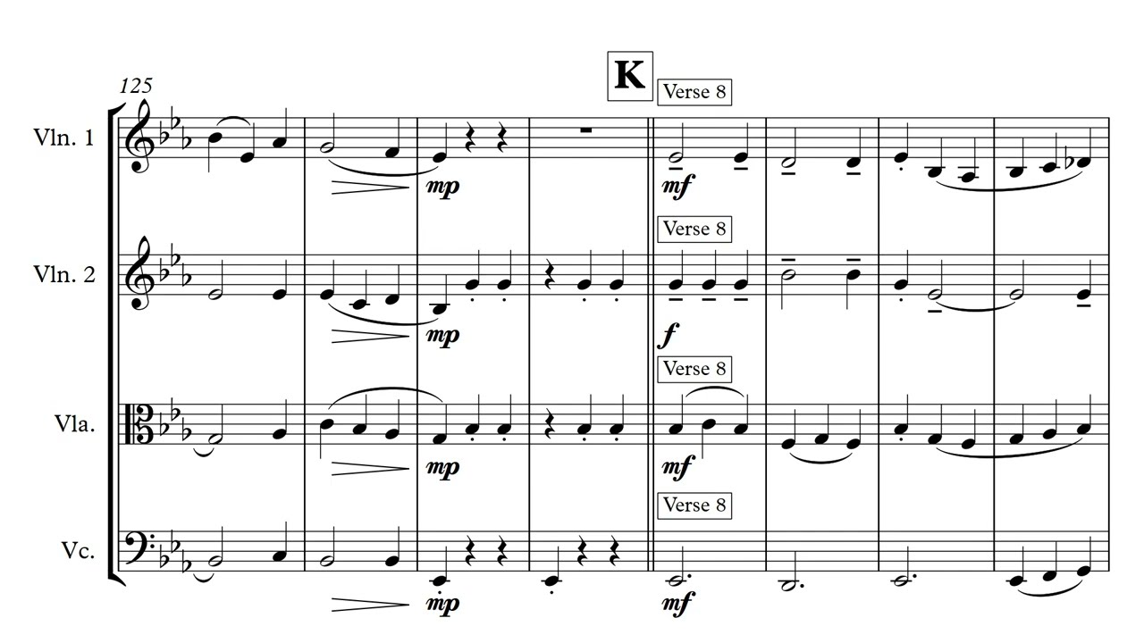 The Eton Boating Song - String Quartet