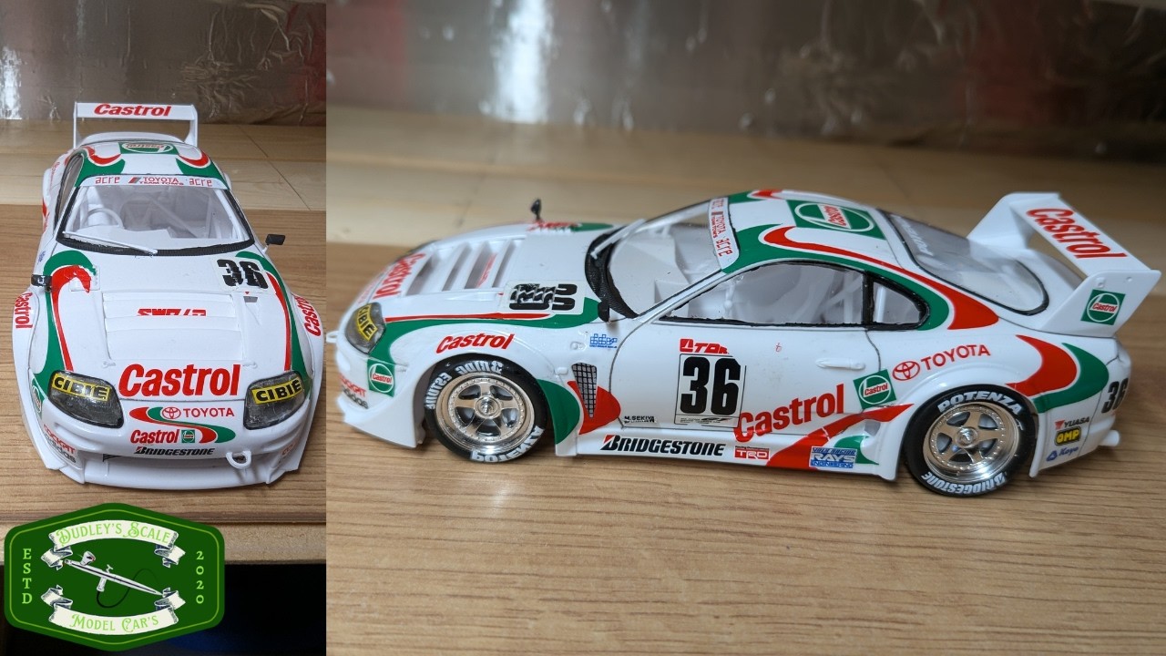 TAMIYA CASTROL TOYOTA TOM'S SUPRA GT