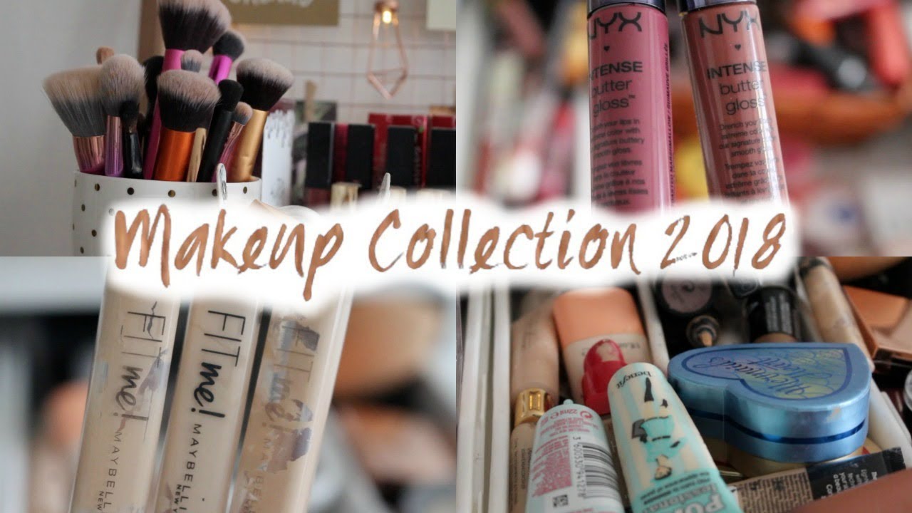 Makeup collection 2018 Alex 9 drawer tour!// Emmie Alice